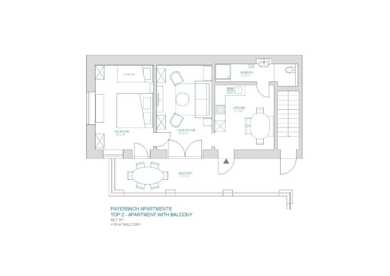 Payerbach Apartments מראה חיצוני תמונה